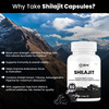 Shilajit 1000mg Capsules For Men & Women Vitality 60 Capsules