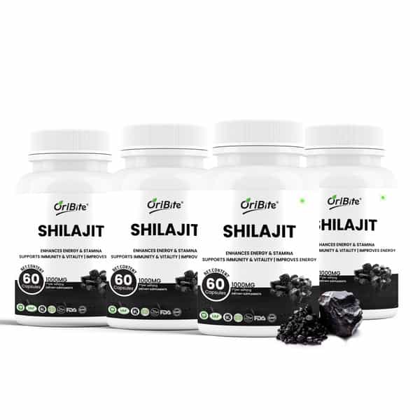 Shilajit 1000Mg Capsules For Men & Women Vitality 60 Capsules
