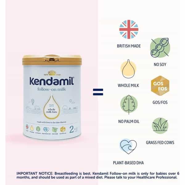 Kendamil Classic Stage 2 | Follow On Whole Milk Formula 800 G