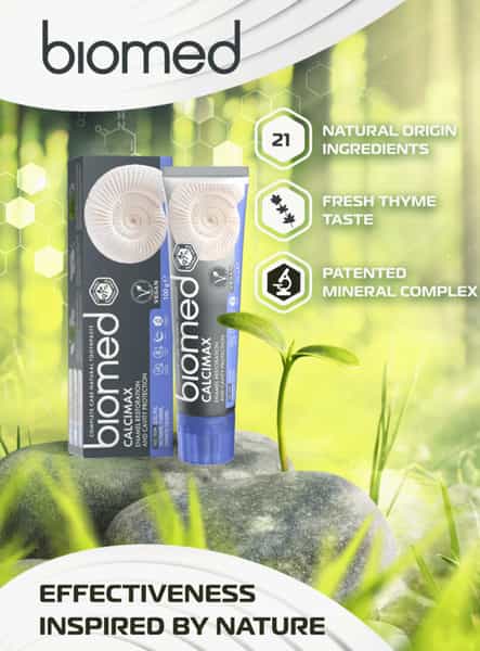 Biomed Calcimax Toothpaste - Buy One Get One Free- 100Gm
