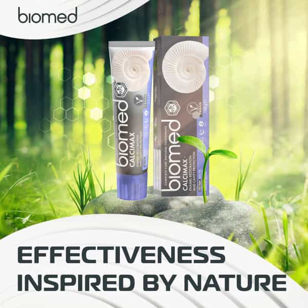 Biomed Calcimax Toothpaste - Buy One Get One Free- 100Gm