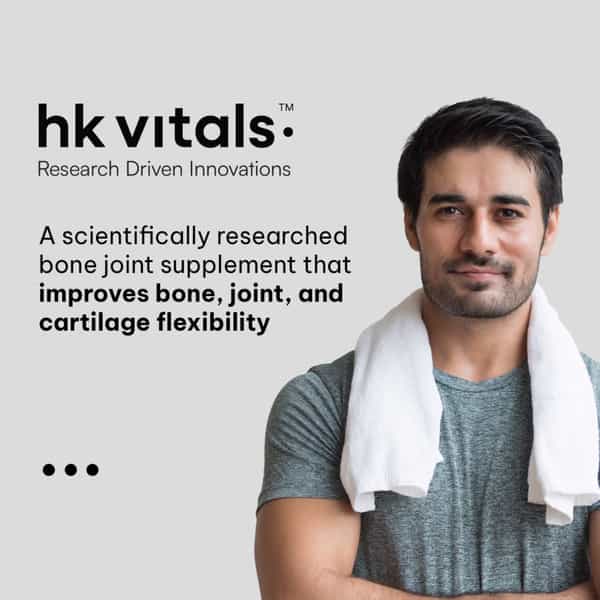 Hk Vitals Joint Support Supplement | With Glucosamine 1400Mg | 60 Joint Support Tablets