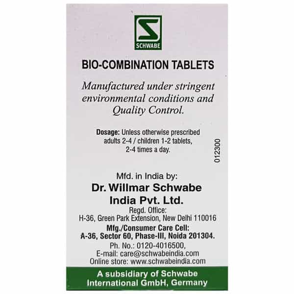 Dr. Willmar Schwabe India Bio-Combination 21 (Bc 21) Tablet 25 No's