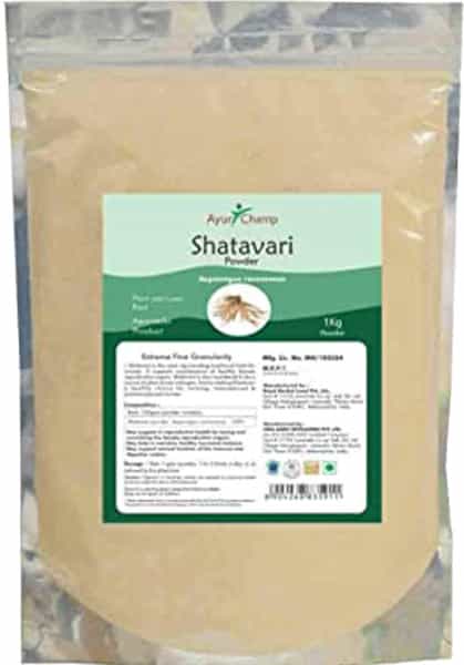 Ayur Champ Shatavari Root Powder (Asparagus Racemosus) - 1 Kg