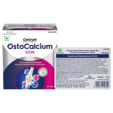 Centrum Ostocalcium Ccm Strip Of 15 Tablets