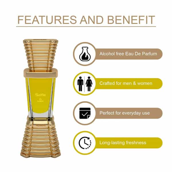 Ajmal Zeal Eau De Parfum 100Ml Perfume For Men And Selfie Cp Oil Alcohol-Free Attar 10Ml For Men