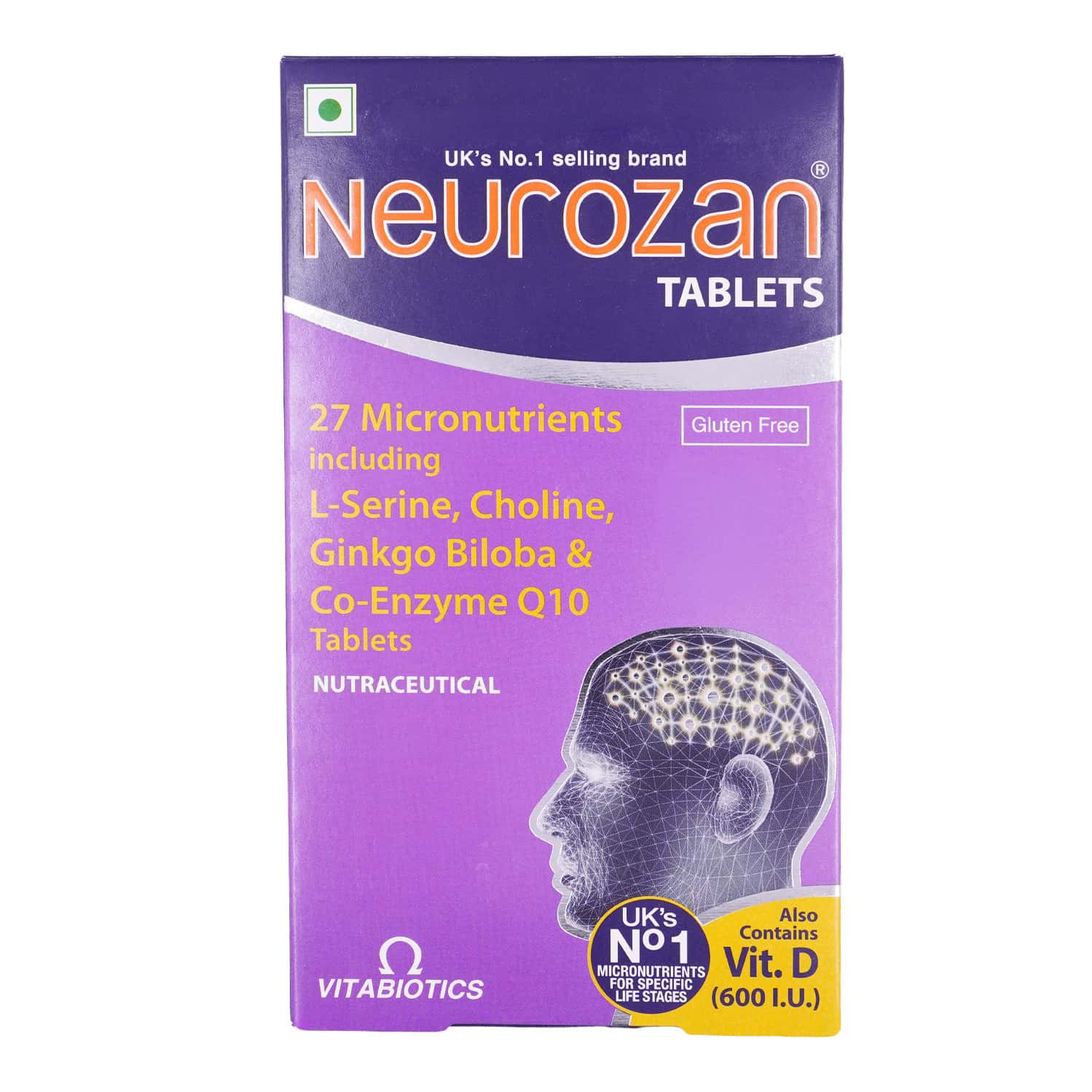 Neurozan 600 Iu Strip Of 10 Tablets