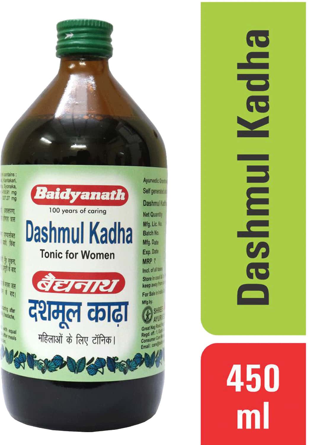 Baidyanath Dashmul Kadha | Bottle | 450 Ml