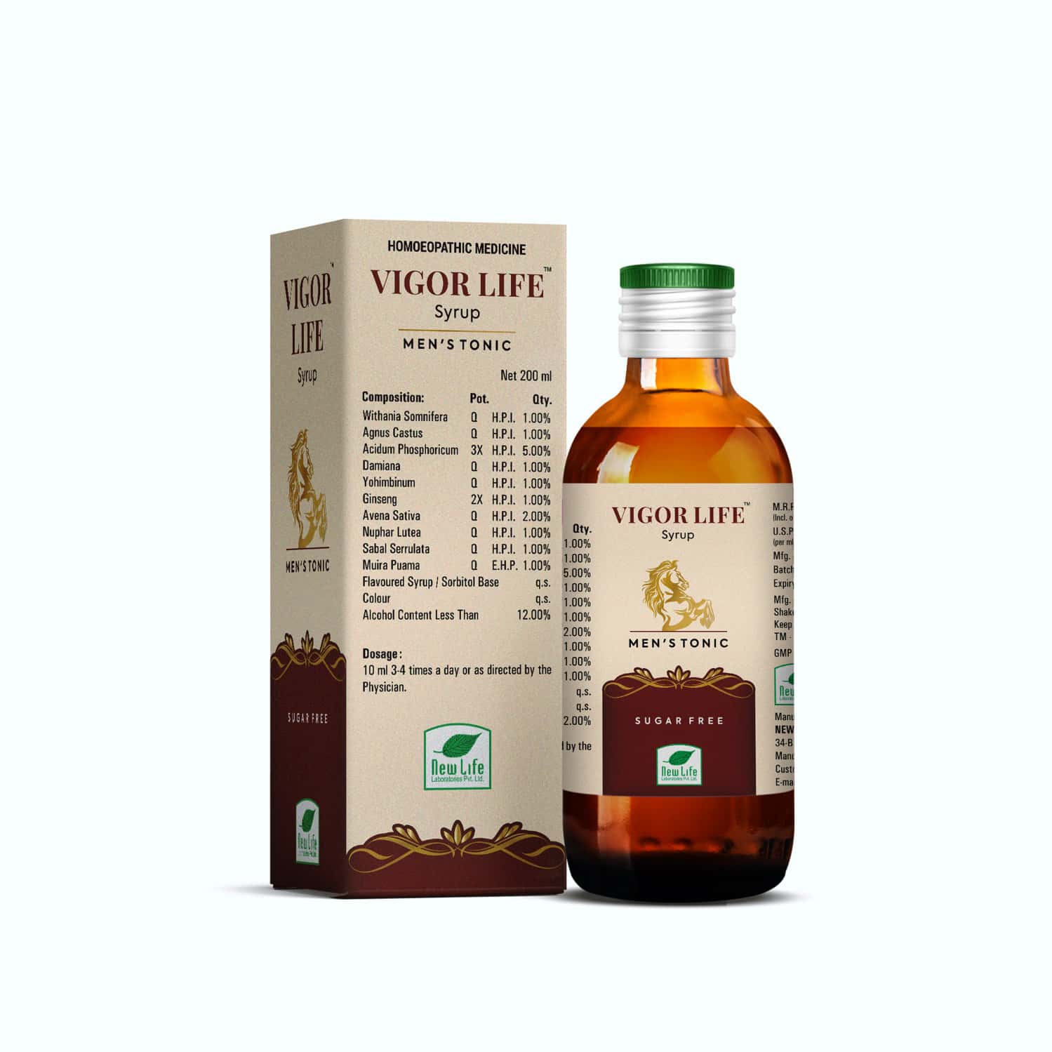 New Life Nl Vigorlife Syrup | 200ml