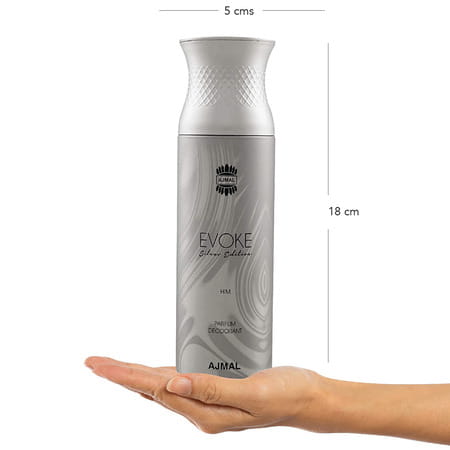 Ajmal Evokesilver Edition & Shadow Homme & Sacrificeiihim & Carbon Deodorant - For Men 200 Ml