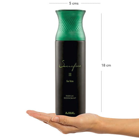 Ajmal Evokesilver Edition & Shadow Homme & Sacrificeiihim & Carbon Deodorant - For Men 200 Ml