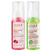Jiva Skin Toner For Glowing Skin Combo | Rose Petal Water 100 Ml | Cucumber Water 100 Ml | Pack Of 2