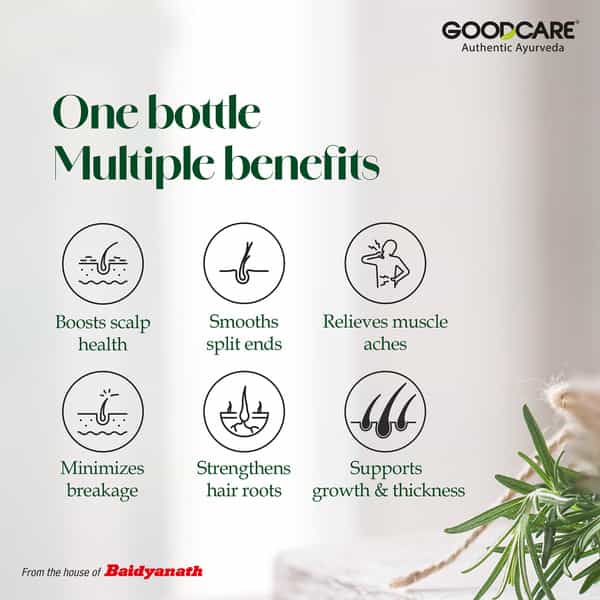 Goodcare Rosemary Essential Oil | Men Women | Hair Care | 15 Ml | Pack Of 1