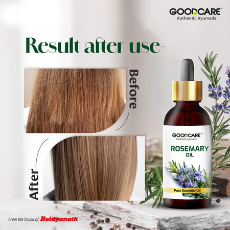 Goodcare Rosemary Essential Oil | Men Women | Hair Care | 15 Ml | Pack Of 1
