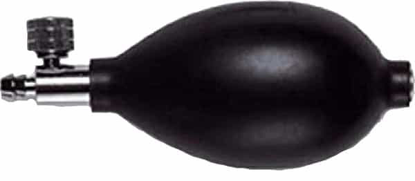 Smartcare Bp Monitor Bulb With Valve Latex - Black