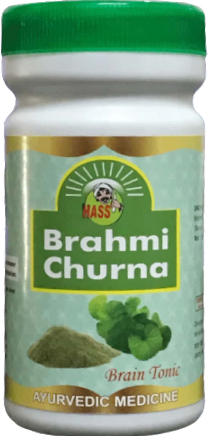 Hass Brahmi Churna - Brahmi Powder - For Brain & Memory For Eating Drinking & For Hair (2x100 Gm)