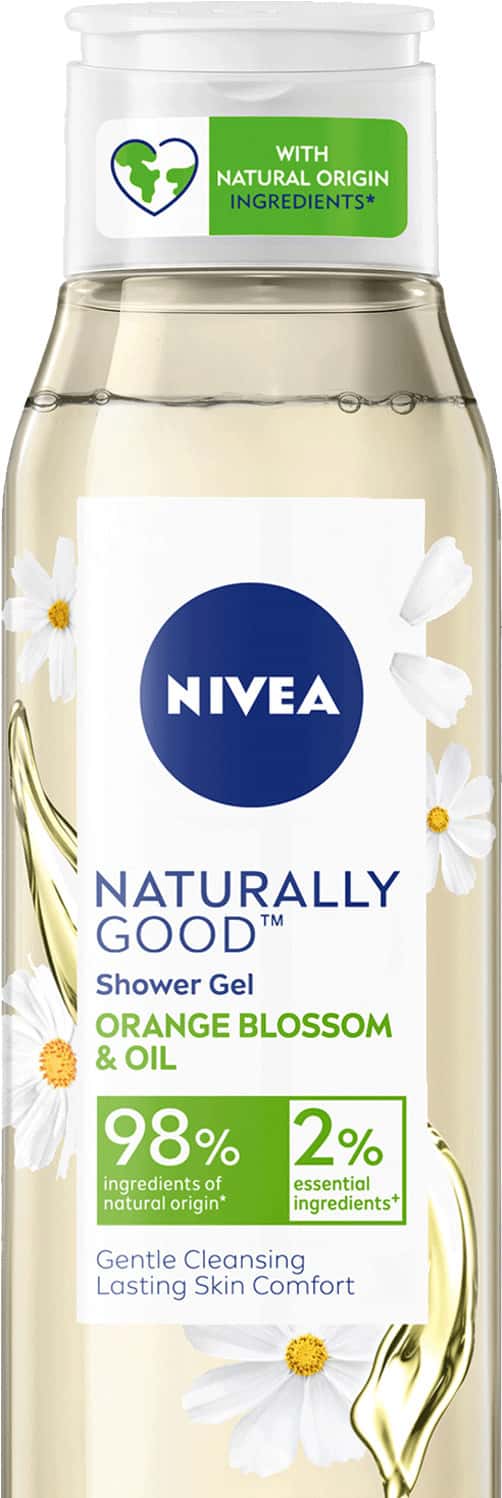 Nivea Naturally Good Orange Blossom & Oil Shower Gel - 300 Ml
