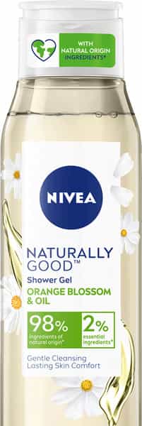Nivea Naturally Good Orange Blossom & Oil Shower Gel - 300 Ml