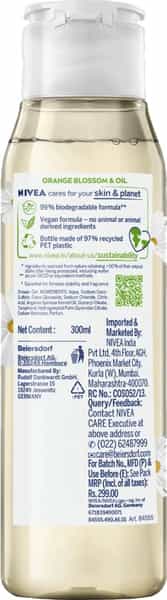 Nivea Naturally Good Orange Blossom & Oil Shower Gel - 300 Ml