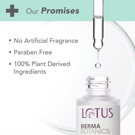 Lotus Dermabotanics Kojic Acid + Multi Berry Hi-Dose Serum | Ph 5.5 | For Sensitive Skin | 28Ml