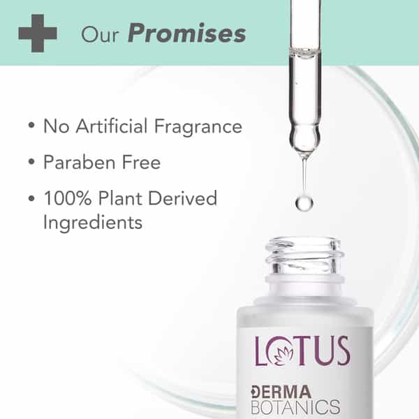 Lotus Dermabotanics Kojic Acid + Multi Berry Hi-Dose Serum | Ph 5.5 | For Sensitive Skin | 28Ml
