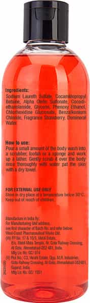 The Bath Store Strawberry Sparkle Body Wash - 300Ml