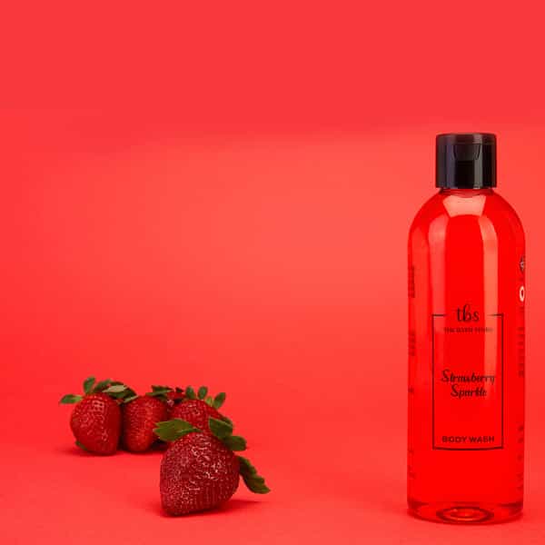 The Bath Store Strawberry Sparkle Body Wash - 300Ml