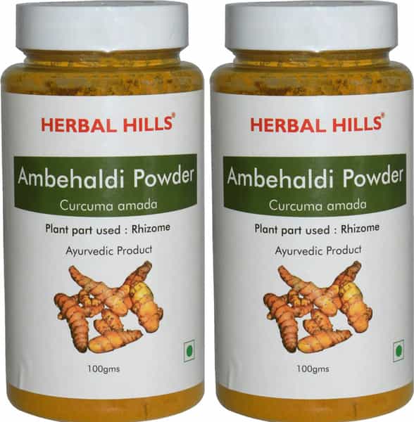 Herbal Hills Ambehaldi Powder - 100 Gms (Pack Of 2)