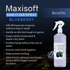 Maxisoft Blueberry Sanitizer Spray | Aloe Vera Neem & Vitamin E (500 Ml Pack Of 1)
