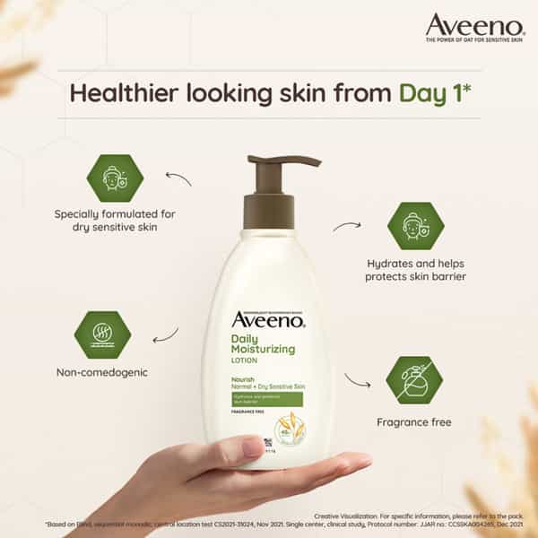 Aveeno Active Naturals Daily Moisturising Lotion 354Ml