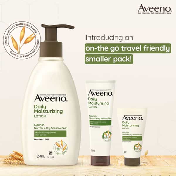 Aveeno Active Naturals Daily Moisturising Lotion 354Ml