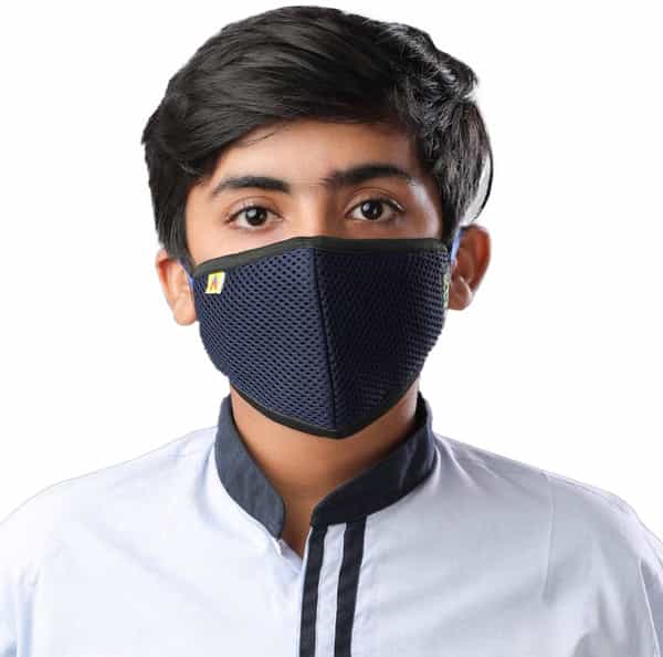 Acture Airmesh Ayurvedic Junior Navy Mask
