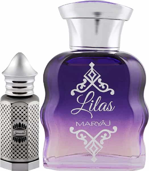 Ajmal Asher Cp Alcohol-Free Attar 12Ml For Unisex And Maryaj Lilas Edp 100Ml For Women