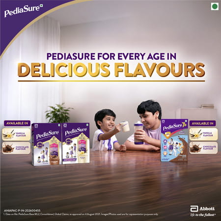 Pediasure Vital Nutrients To Help Kids Growth | For 2-6 Years | Chocolate Flavour | Box | 950 Gm