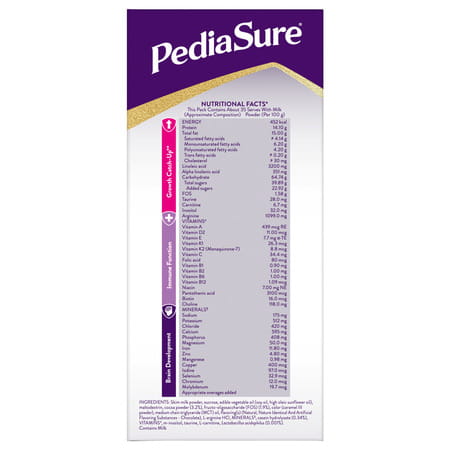 Pediasure Vital Nutrients To Help Kids Growth For 2-6 Years Old Chocolate Flavour Box Of 950 Gm