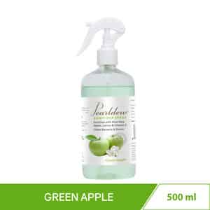 Pearldew Sanitizer Spray (green Apple) 500 Ml | Aloe & Neem | Paraben Free (pack Of 4)