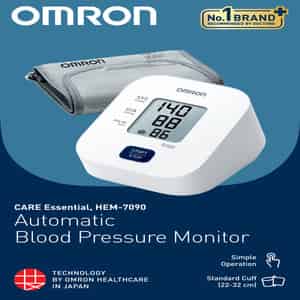 Omron Hem-7090 Automatic Blood Pressure Monitor 1 Nos