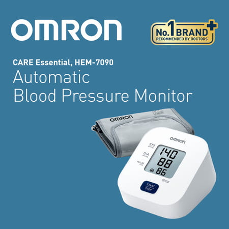 Omron Hem-7090 Automatic Blood Pressure Monitor 1 Nos