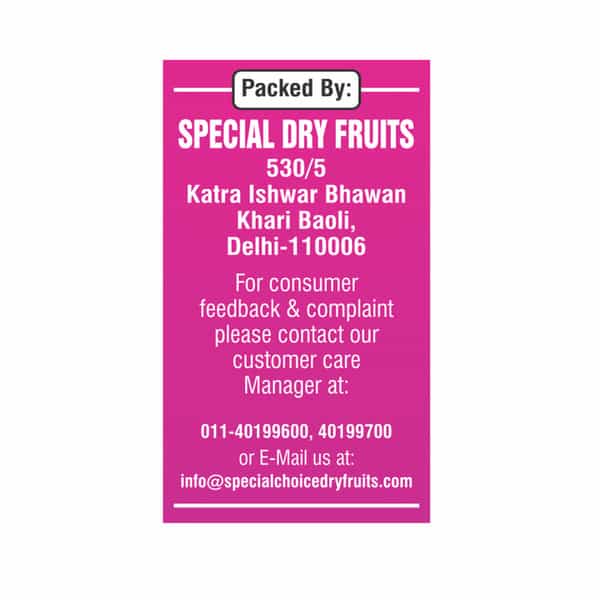 Special Choice Mamra Giri (Almond Kernels) Silver Vacuum Pack 250G X 4