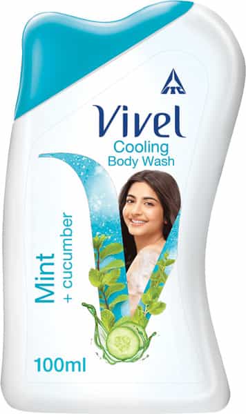 Vivel Body Wash - Mint Cucumber- 100 Ml