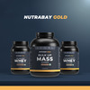 Nutrabay Gold Bulk Up Mass Gainer | Carbs To Protein Blend (3:1) | 30G Protein - 3Kg | Chocolate