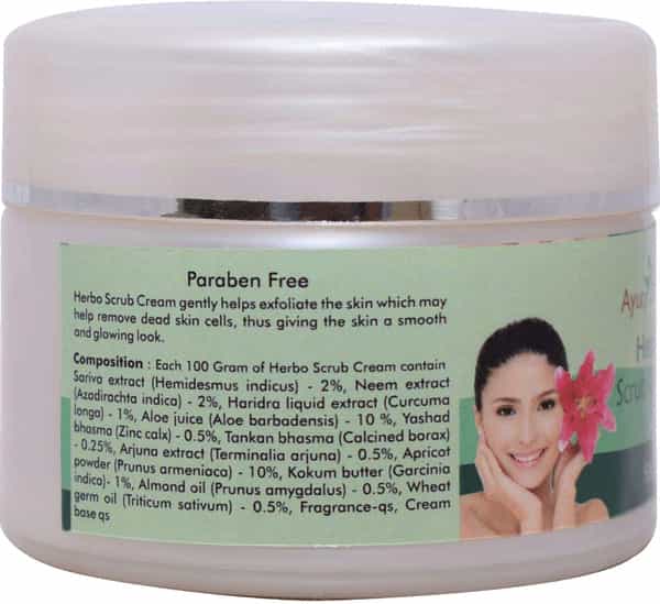 Ayur Champ Herbo Scrub Cream - 50G Pack Of 5