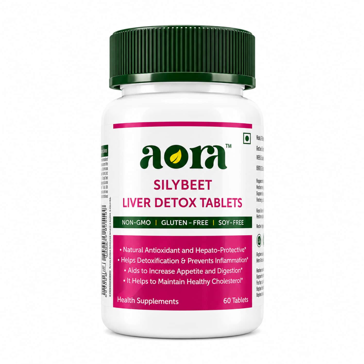 Aora Silybeet|milk Thistle & Beetroot Extract|normal Liver Function & Antioxidant Protection|60 Tabs