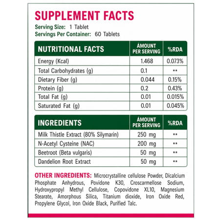 Aora Silybeet|Milk Thistle & Beetroot Extract|Normal Liver Function & Antioxidant Protection|60 Tabs