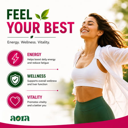 Aora Silybeet|Milk Thistle & Beetroot Extract|Normal Liver Function & Antioxidant Protection|60 Tabs