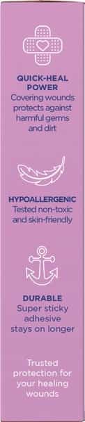 Ouchie Non-Toxic Printed Bandages - Lavendar - 20 Bandages