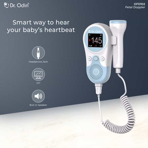 Dr. Odin Ofd102 Fetal Doppler| Fetal Heart Rate Monitor For Home And Clinic