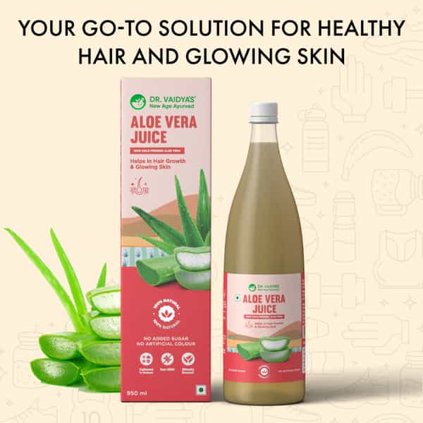 Dr. Vaidya's Aloe Vera Juice -950Ml Pack Of 2