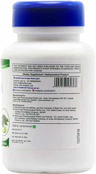 Healthvit Karel Karela Powder 300 Mg -60 Capsules