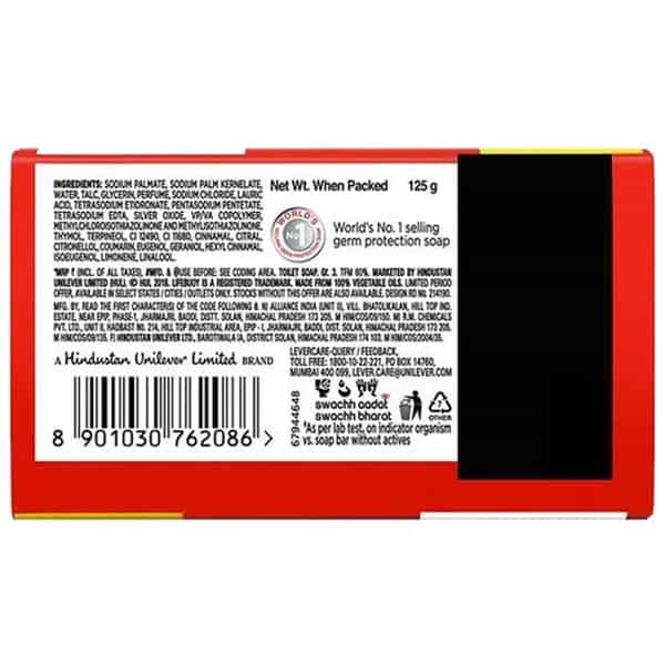 Lifebuoy Total Germ Protection Soap 125 Gm